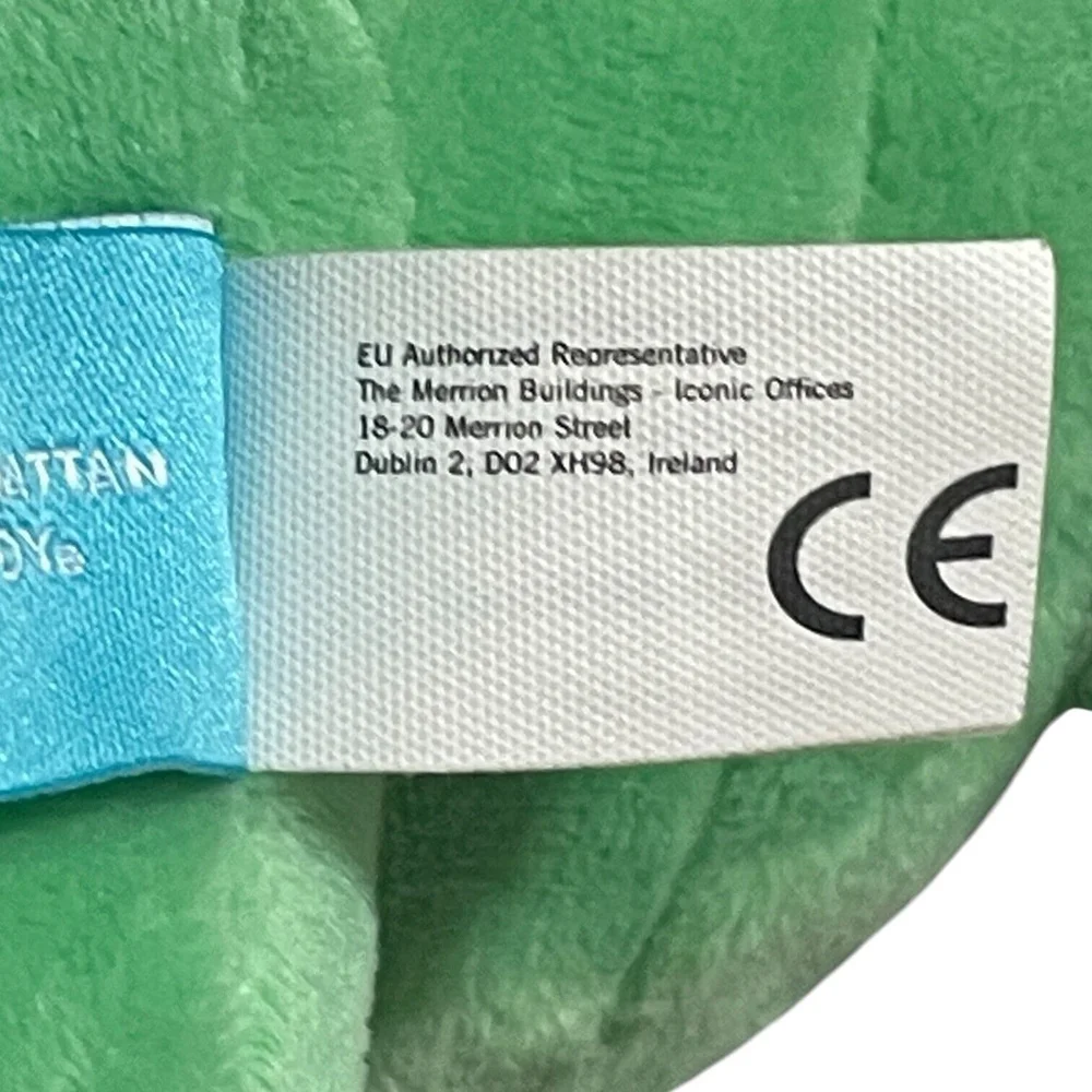 The Manhattan Toy Company Morphies Furttleaf Plush 2022 Stuffed Animal Green 8”